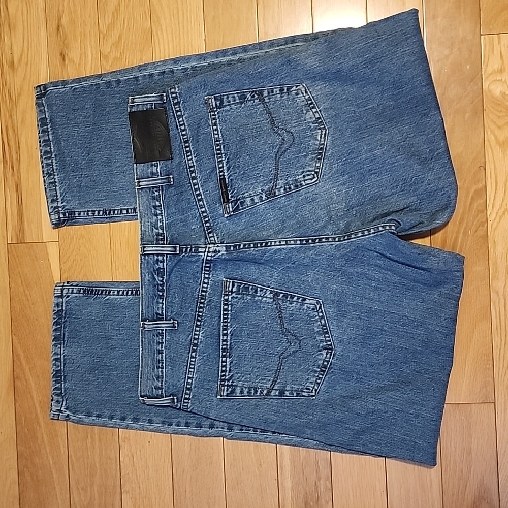 Harley Davidson Straight Blue Denim Jeans